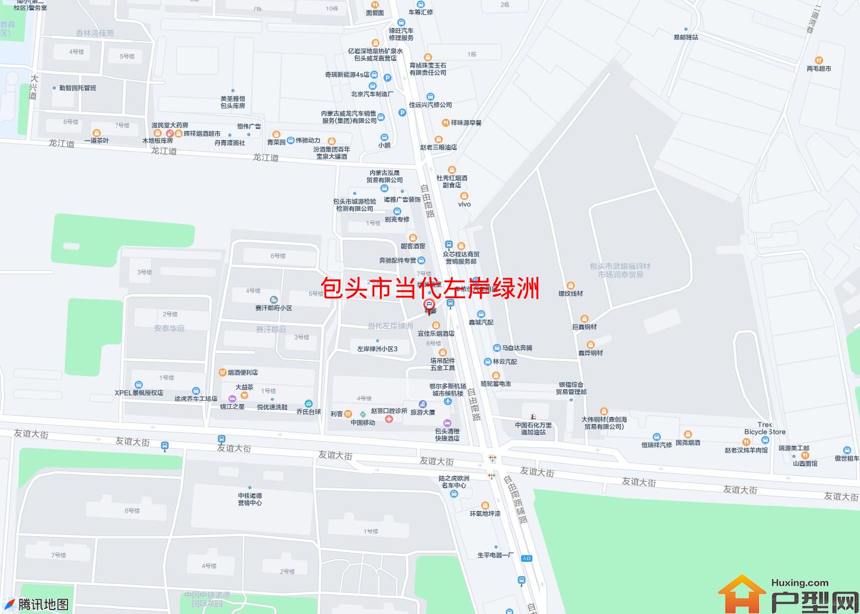 当代左岸绿洲小区 - 户型网