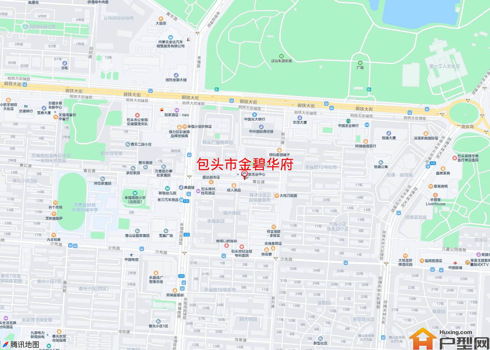 金碧华府小区 - 户型网