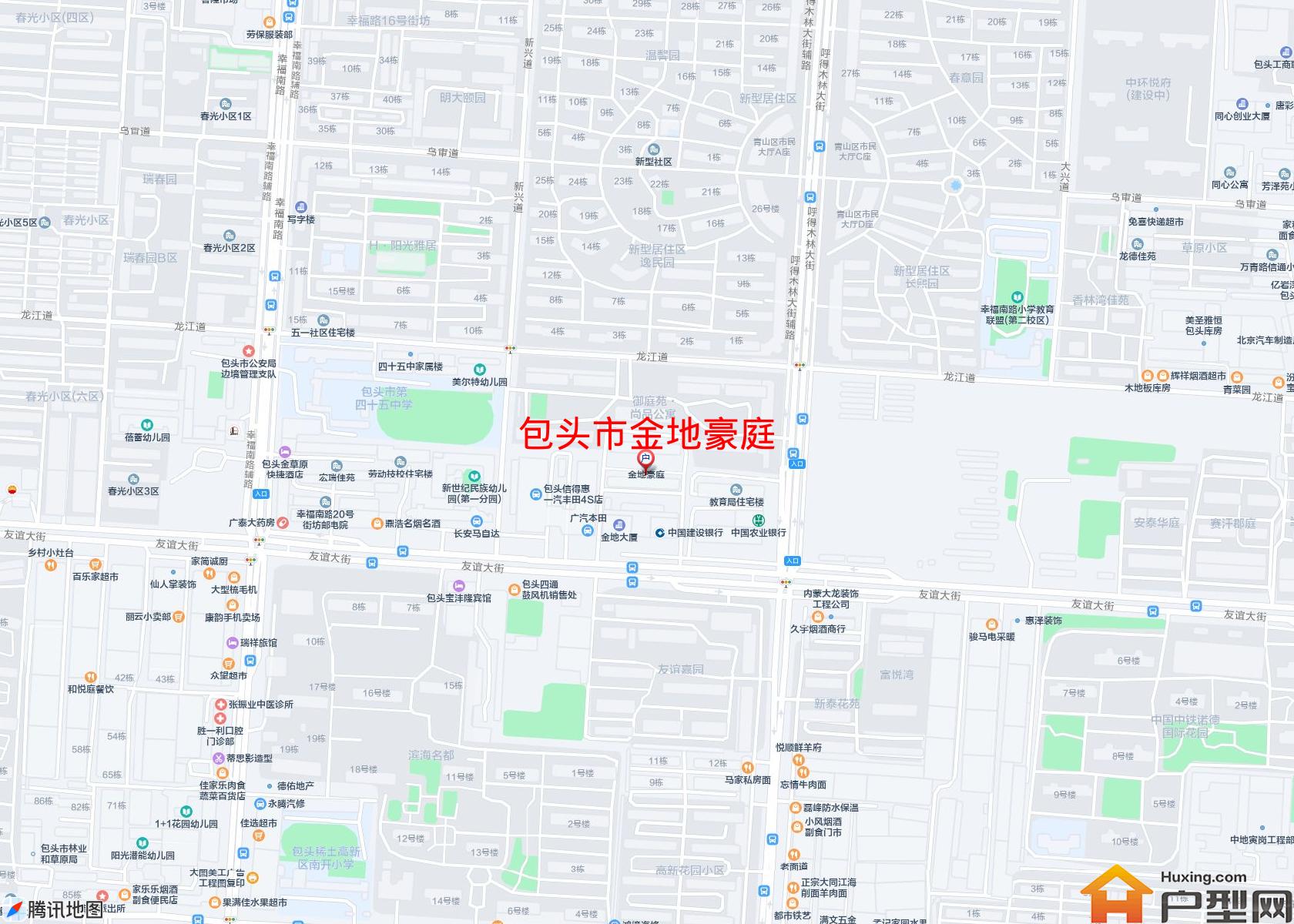 金地豪庭小区 - 户型网