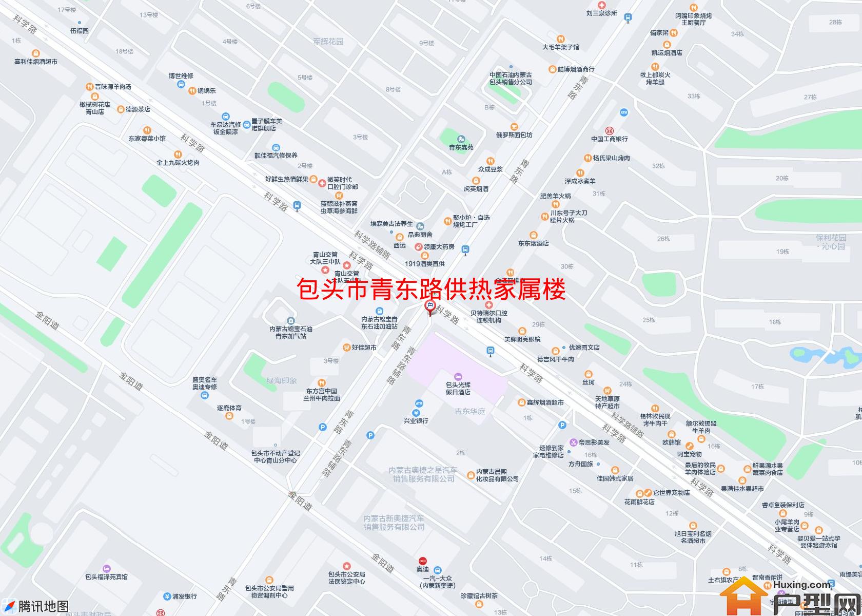 青东路供热家属楼小区 - 户型网