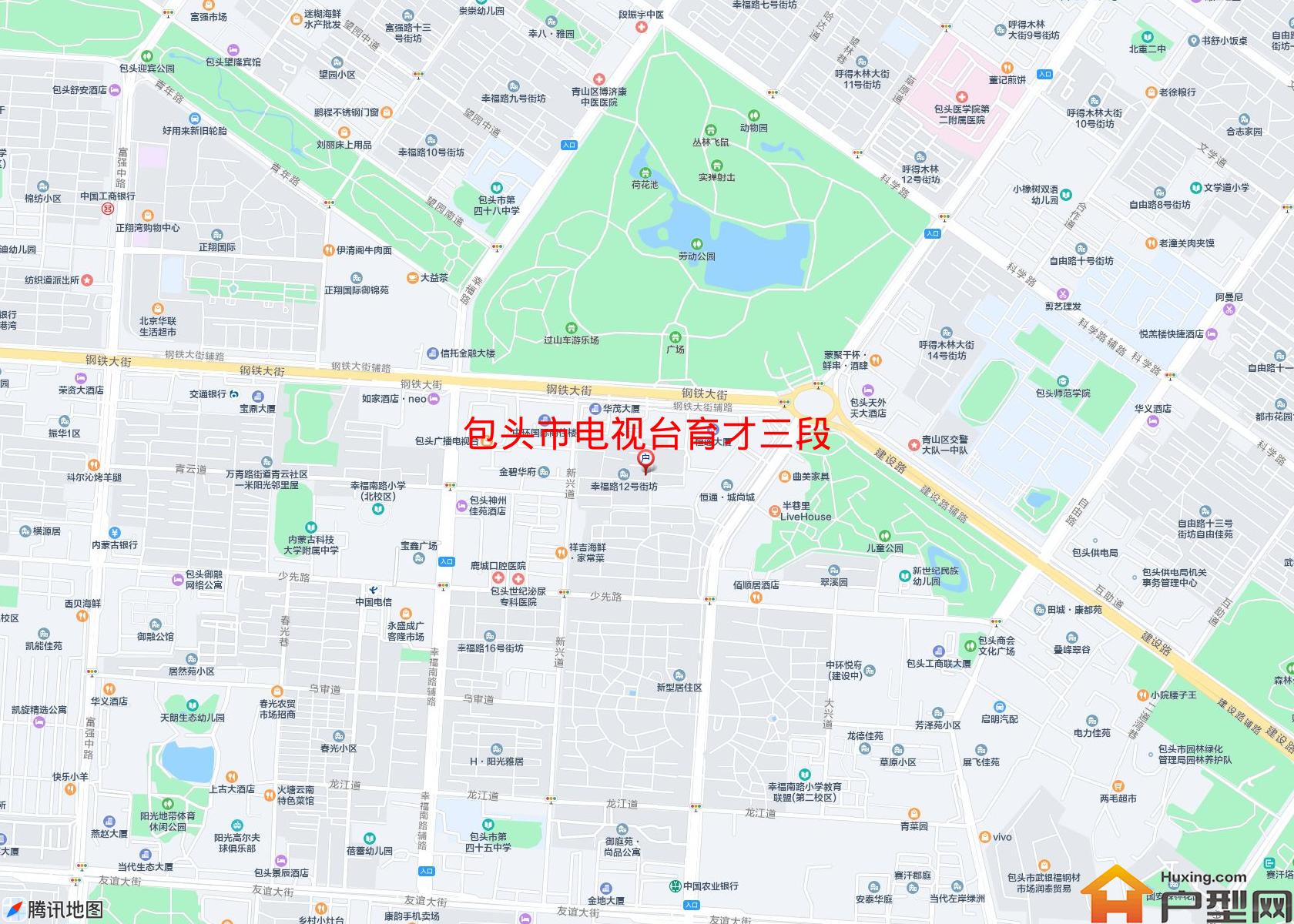 电视台育才三段小区 - 户型网