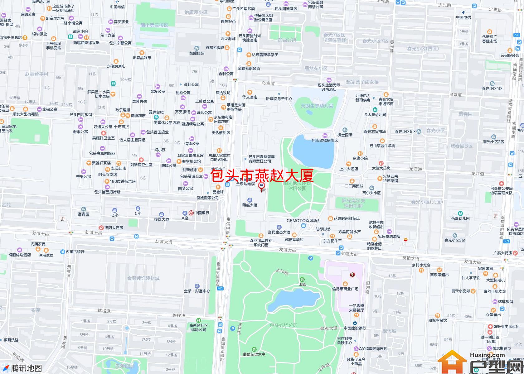 燕赵大厦小区 - 户型网