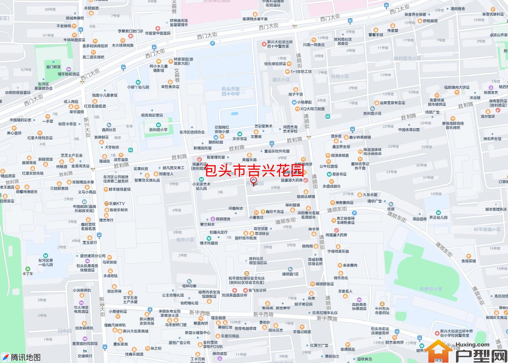吉兴花园小区 - 户型网