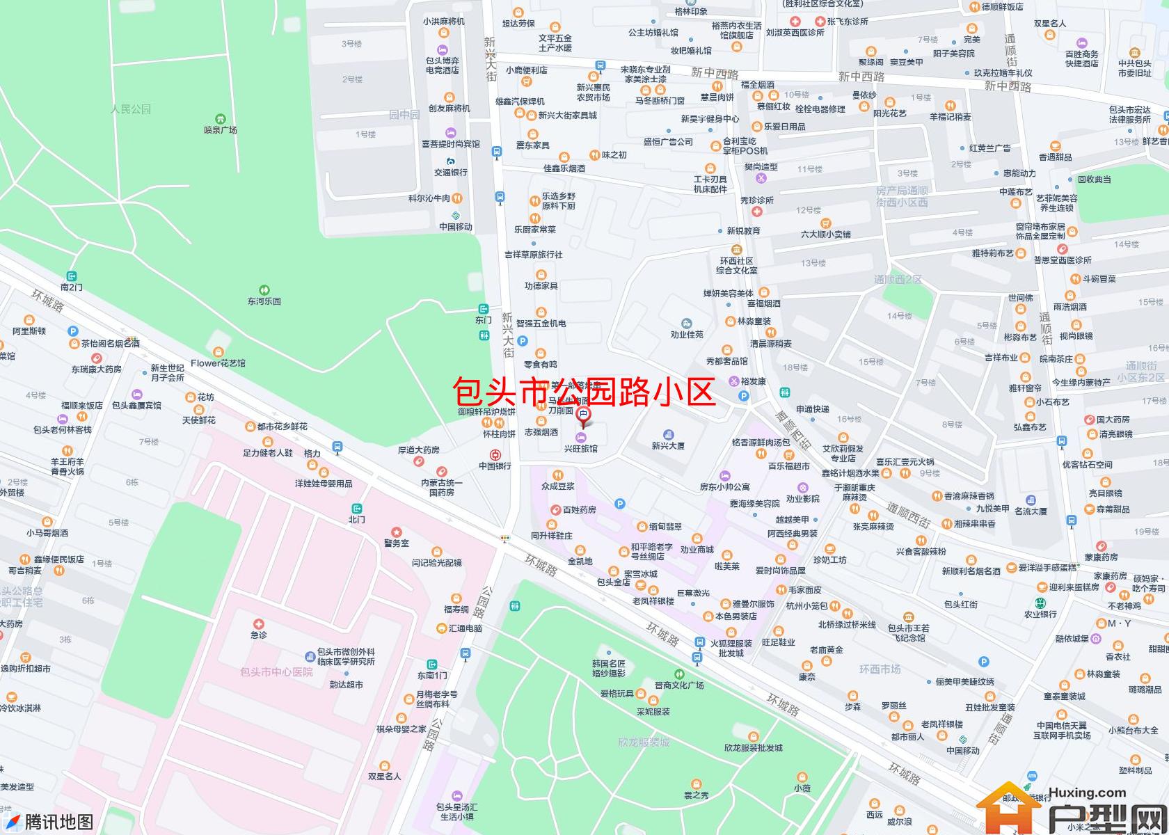 公园路小区小区 - 户型网