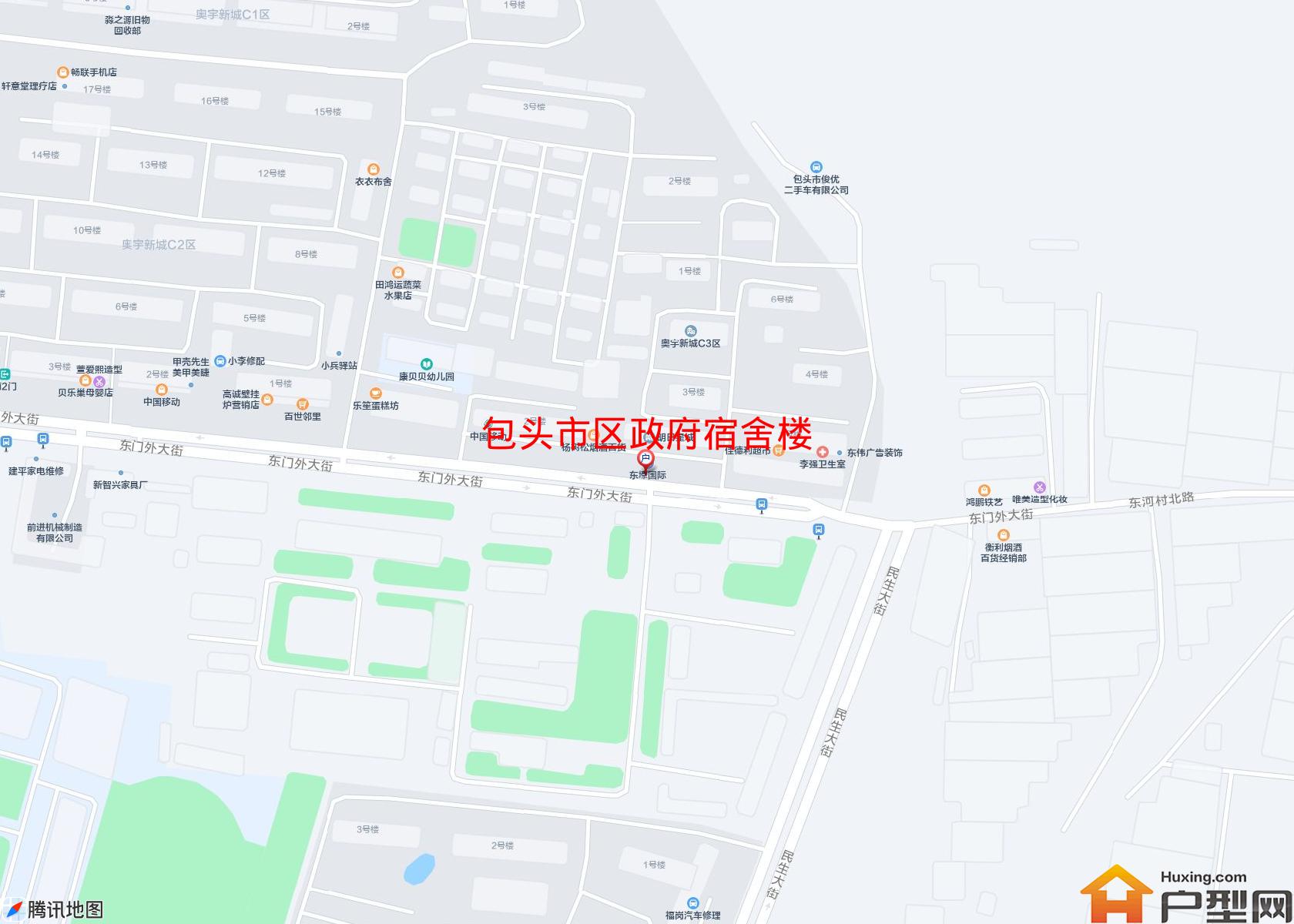 区政府宿舍楼小区 - 户型网