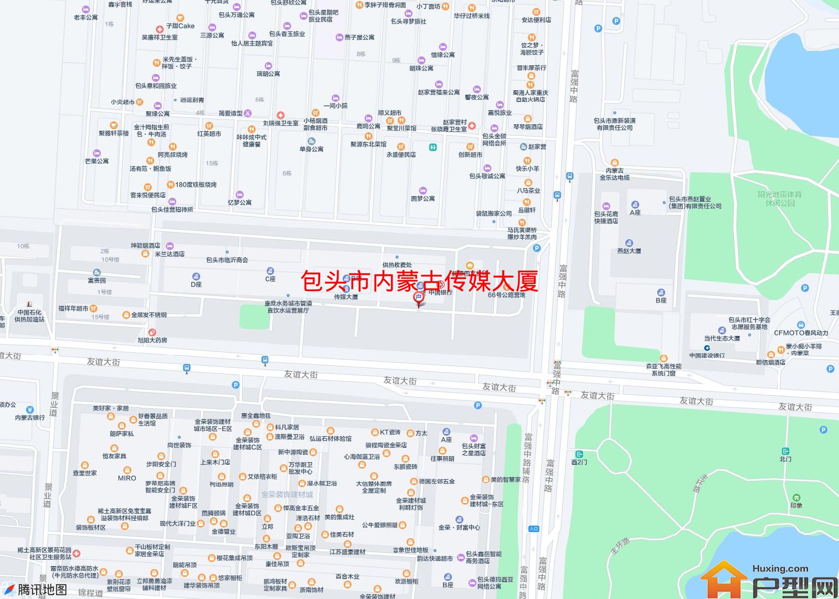 内蒙古传媒大厦小区 - 户型网