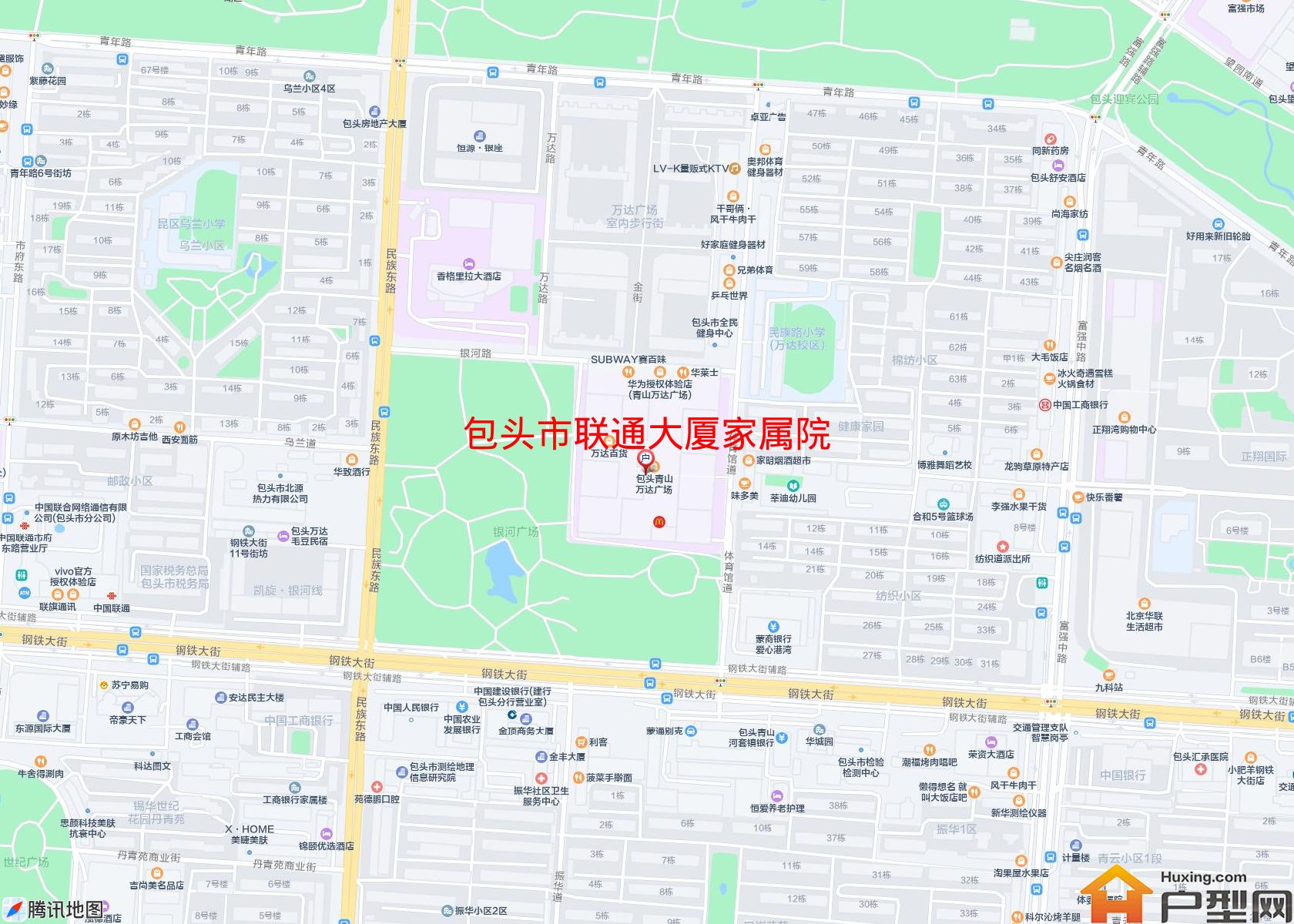 联通大厦家属院小区 - 户型网