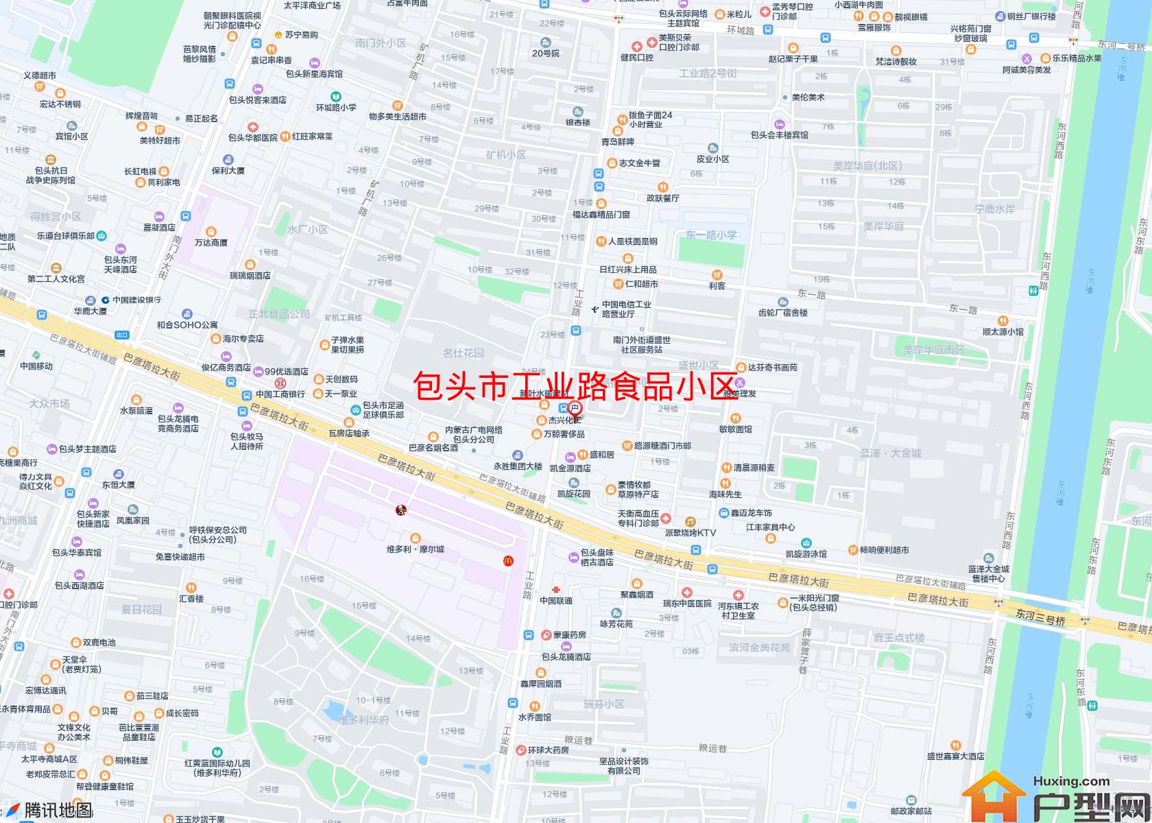 工业路食品小区小区 - 户型网