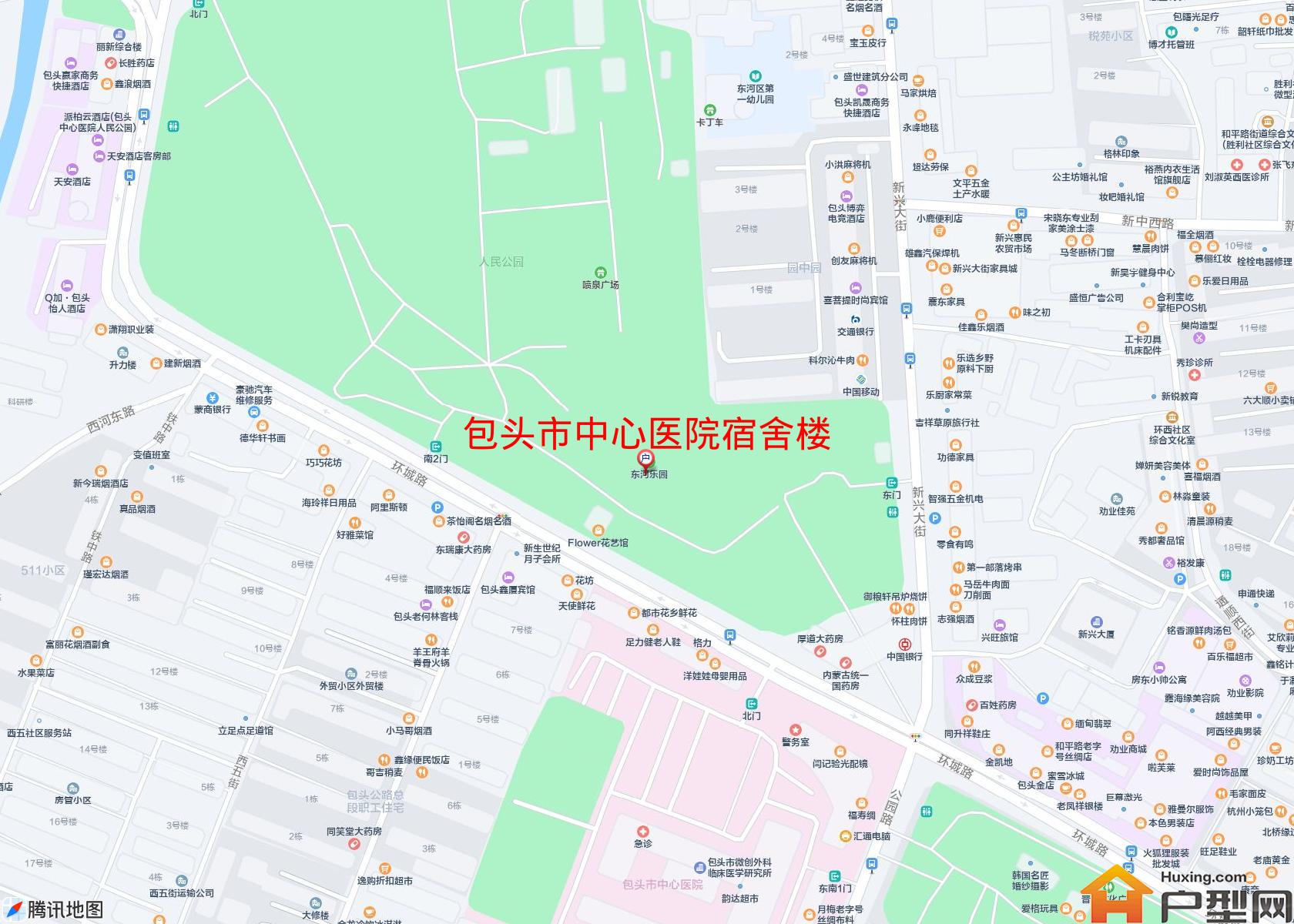 中心医院宿舍楼小区 - 户型网
