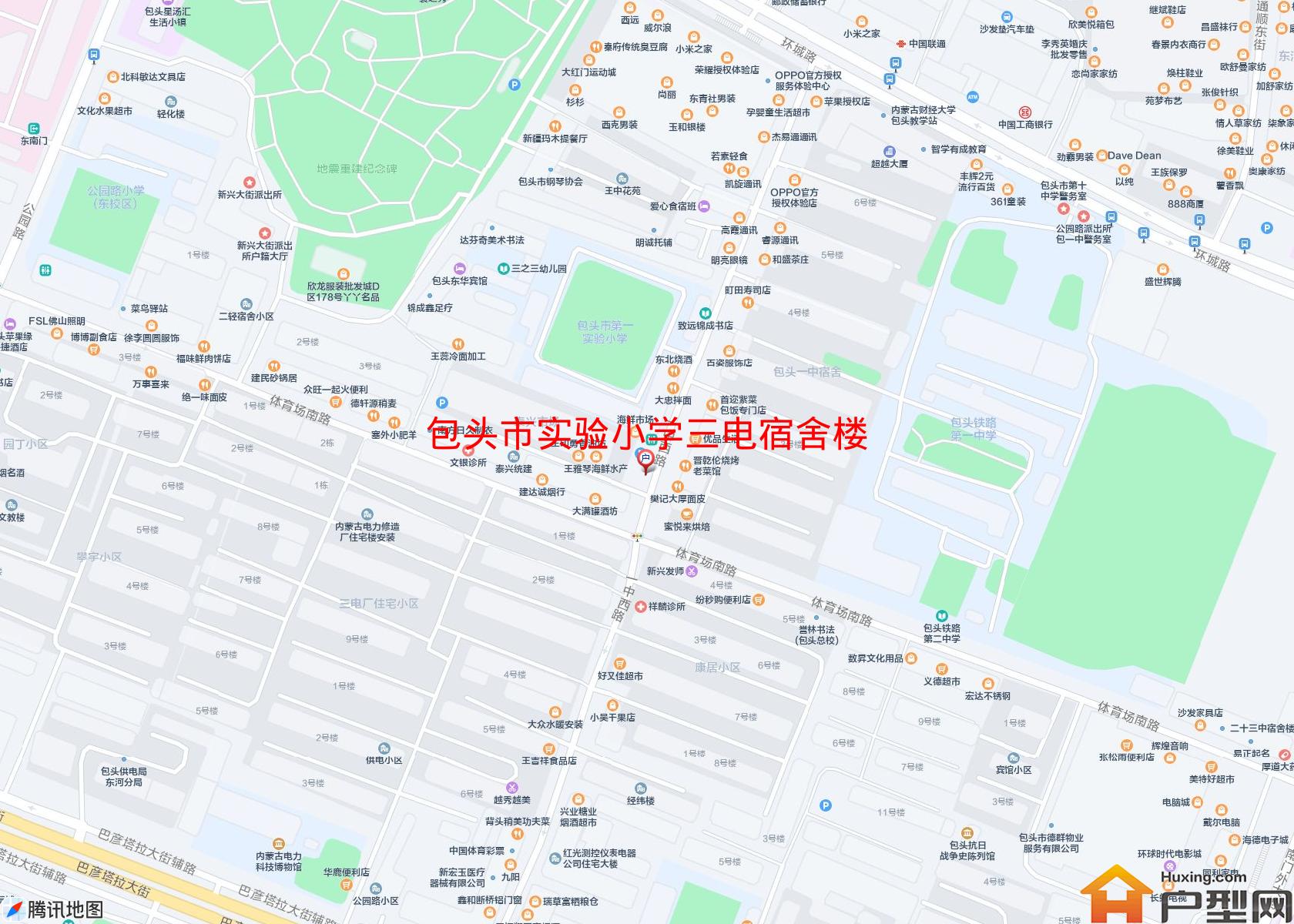 实验小学三电宿舍楼小区 - 户型网