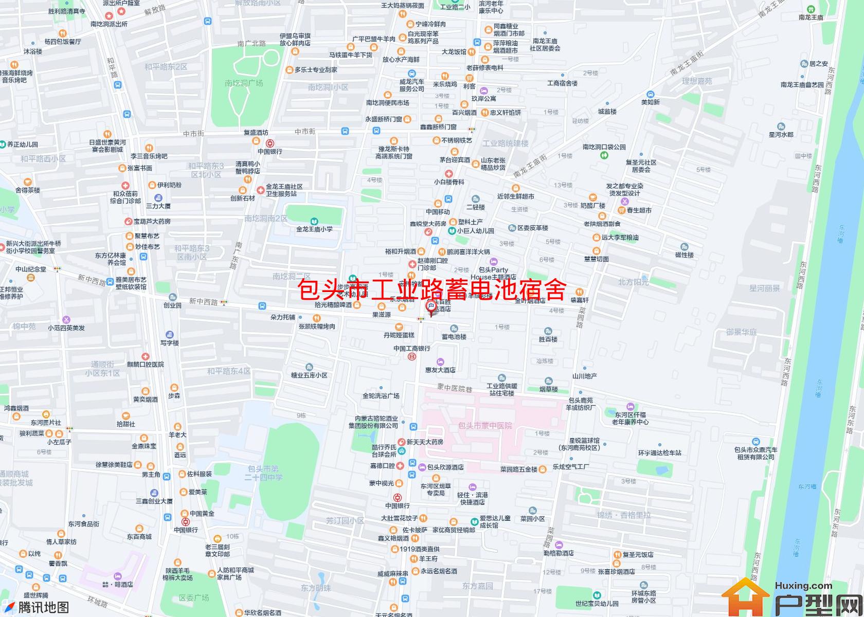 工业路蓄电池宿舍小区 - 户型网