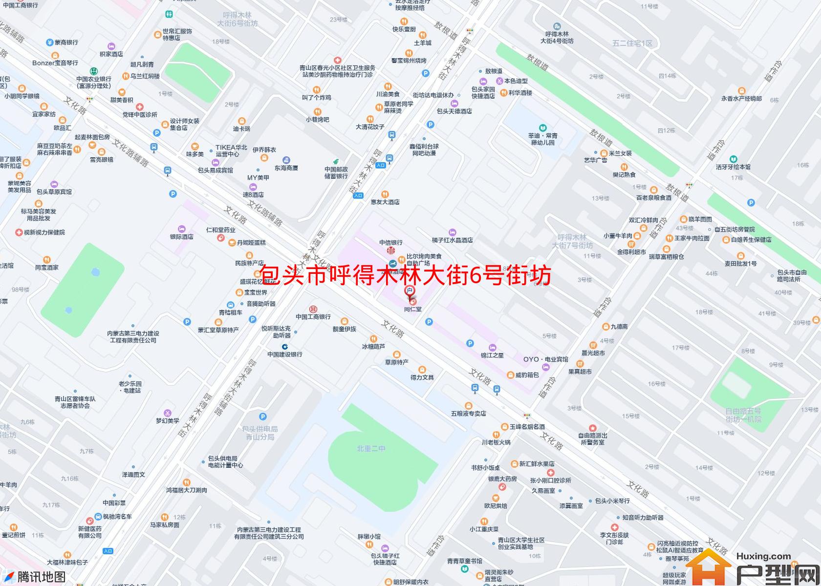 呼得木林大街6号街坊小区 - 户型网