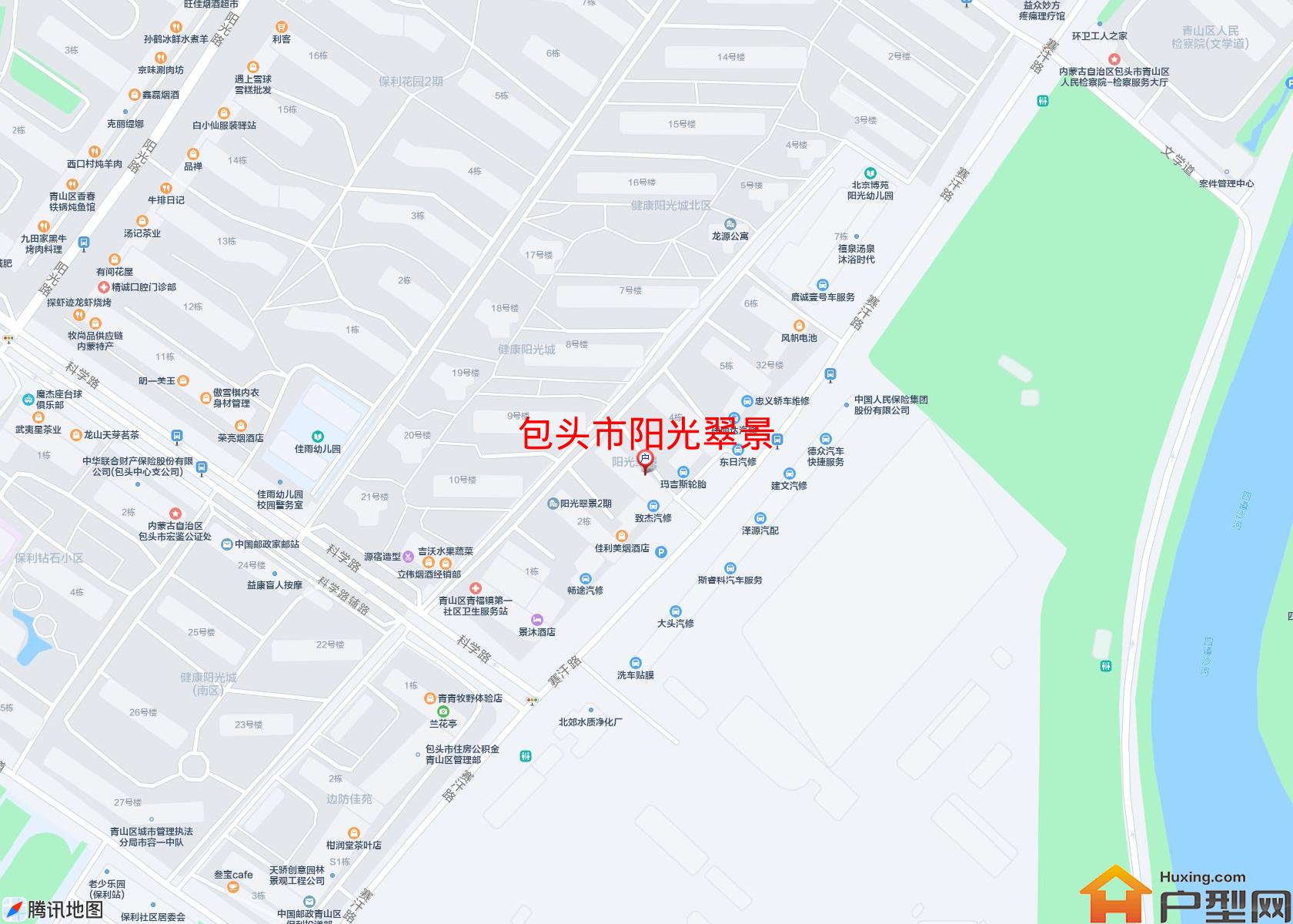 阳光翠景小区 - 户型网