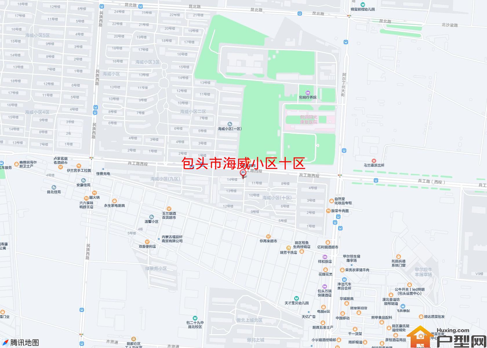 海威小区十区小区 - 户型网