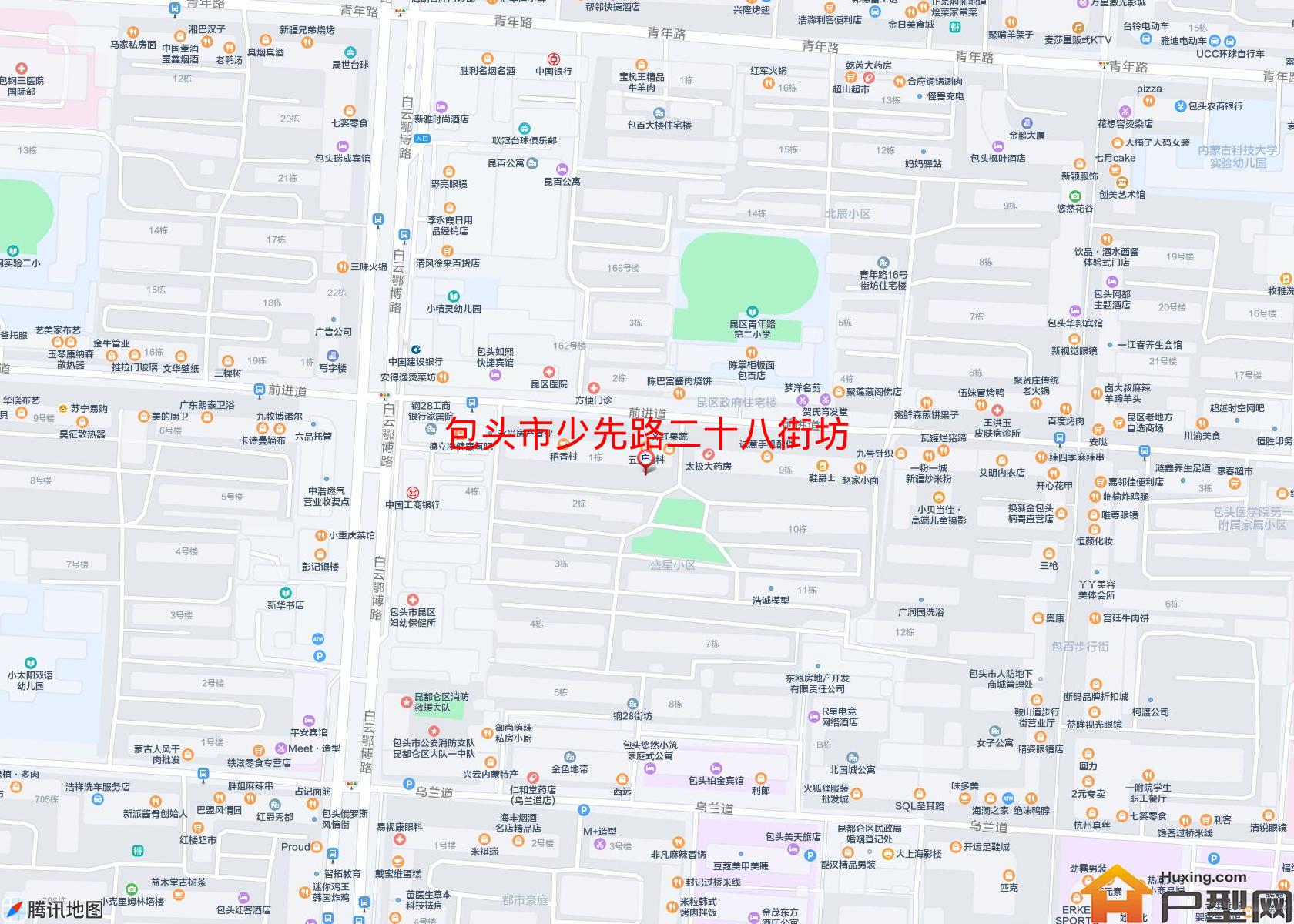 少先路二十八街坊小区 - 户型网