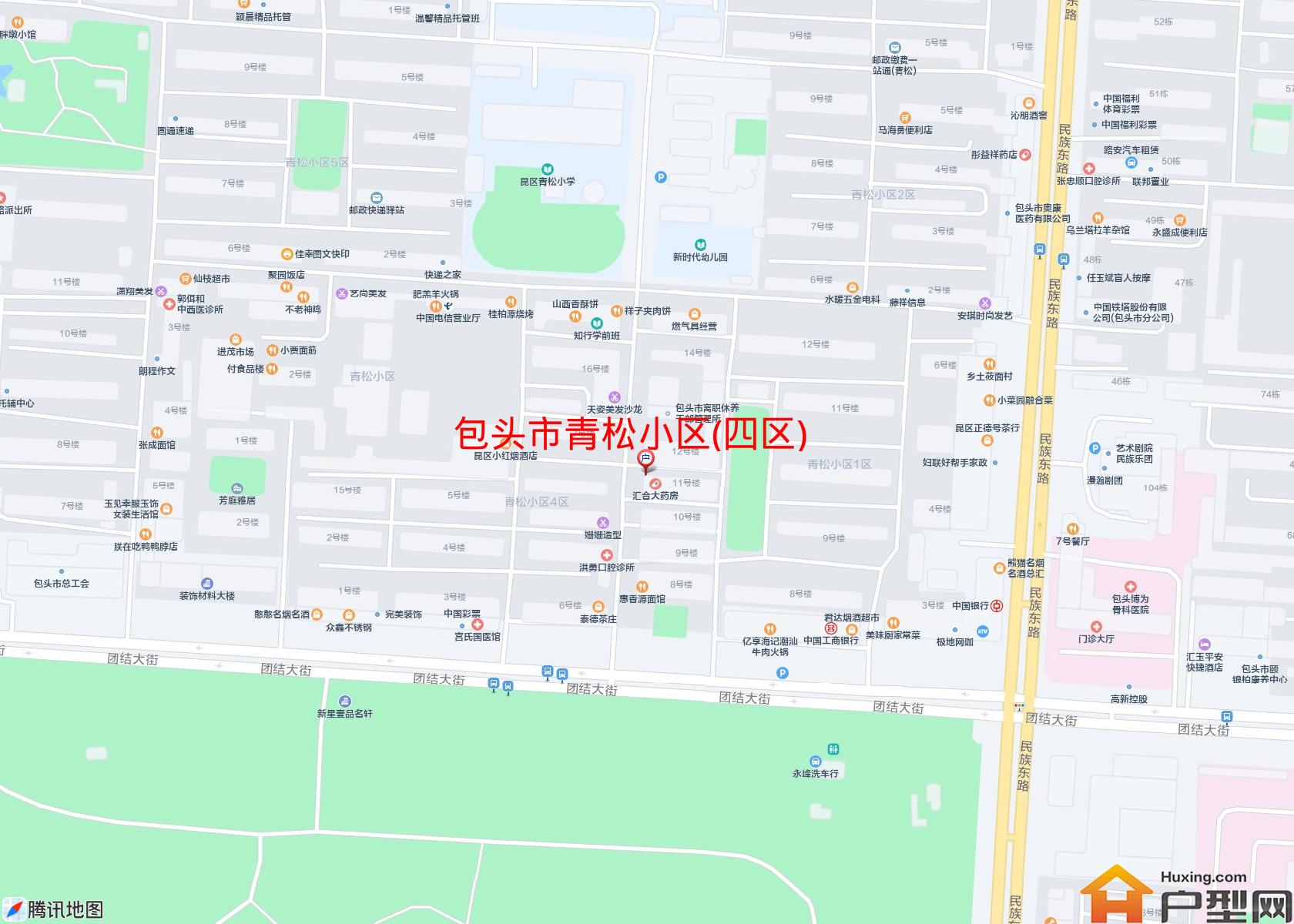 青松小区(四区)小区 - 户型网