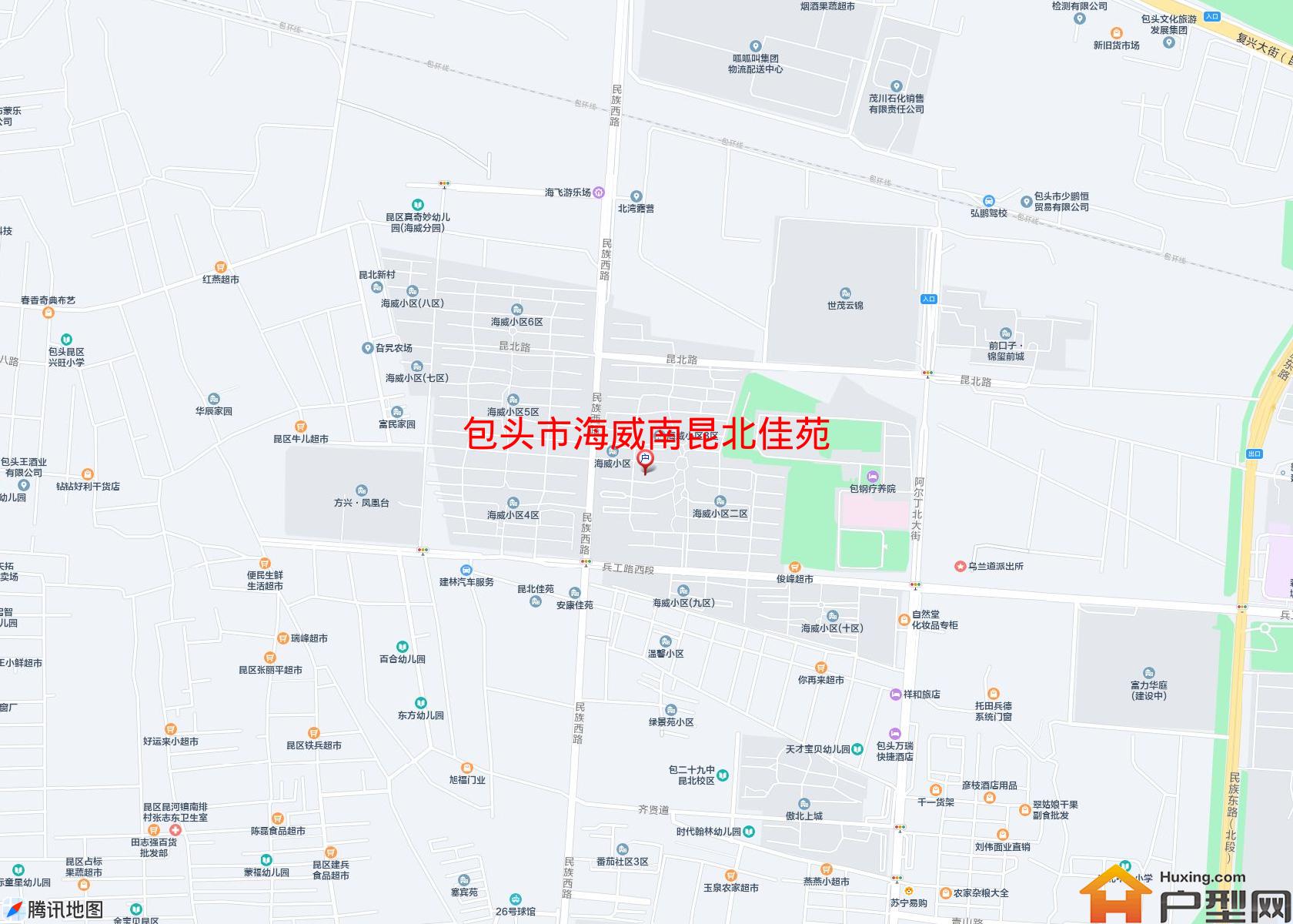 海威南昆北佳苑小区 - 户型网