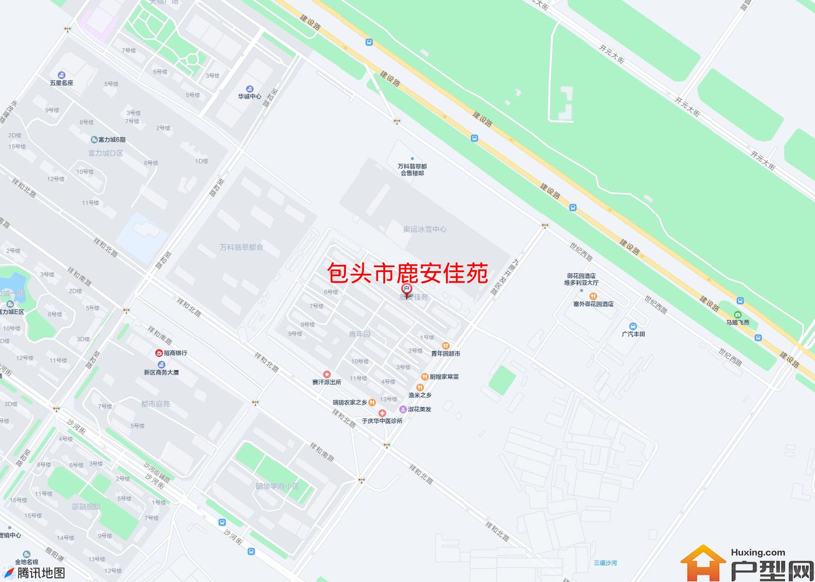 鹿安佳苑小区 - 户型网