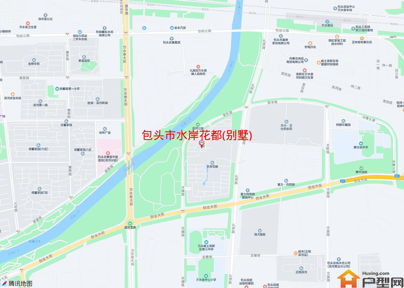水岸花都(别墅)小区 - 户型网