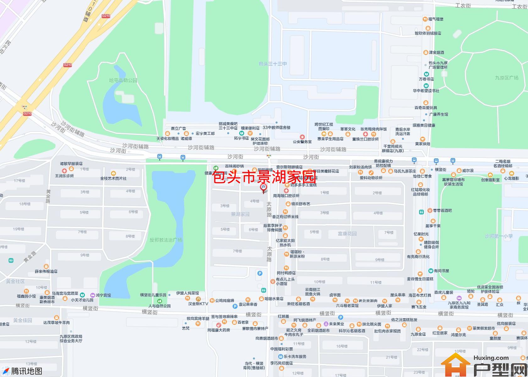 景湖家园小区 - 户型网