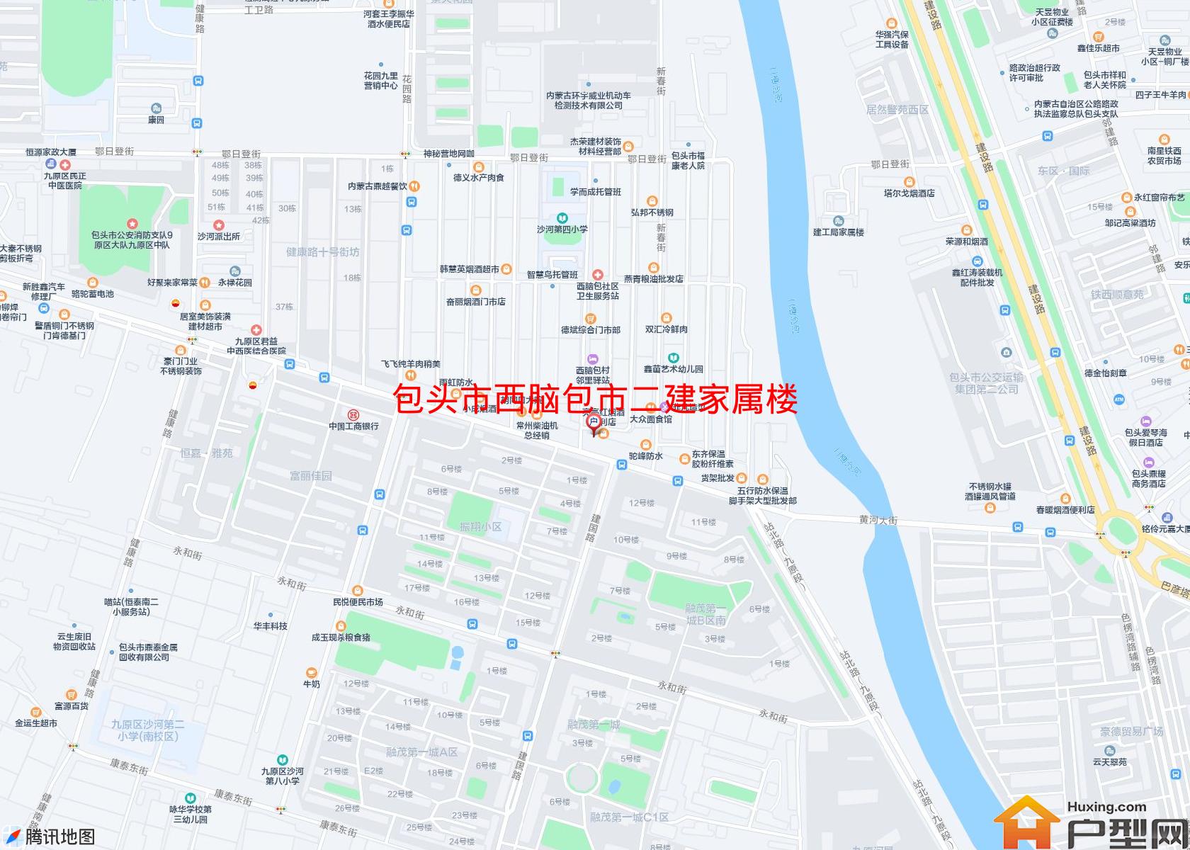 西脑包市二建家属楼小区 - 户型网
