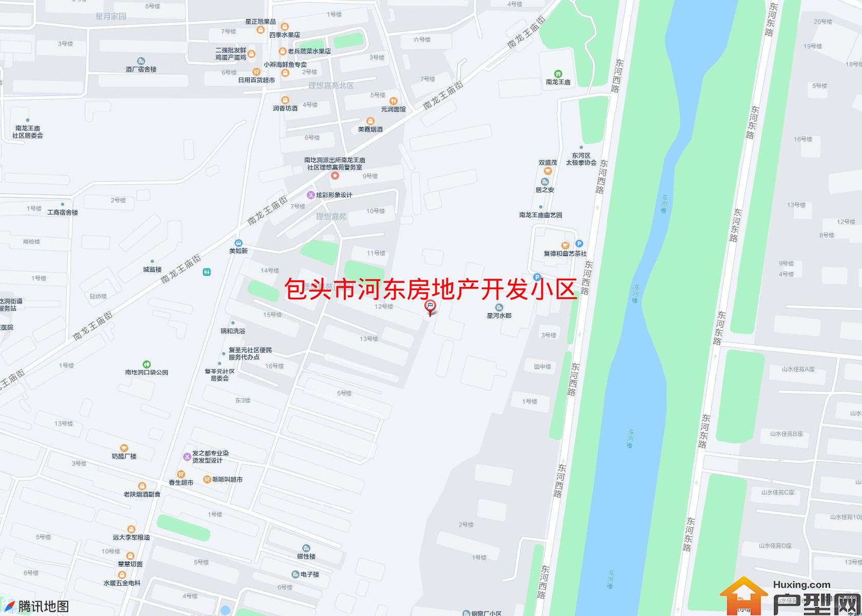 河东房地产开发小区小区 - 户型网