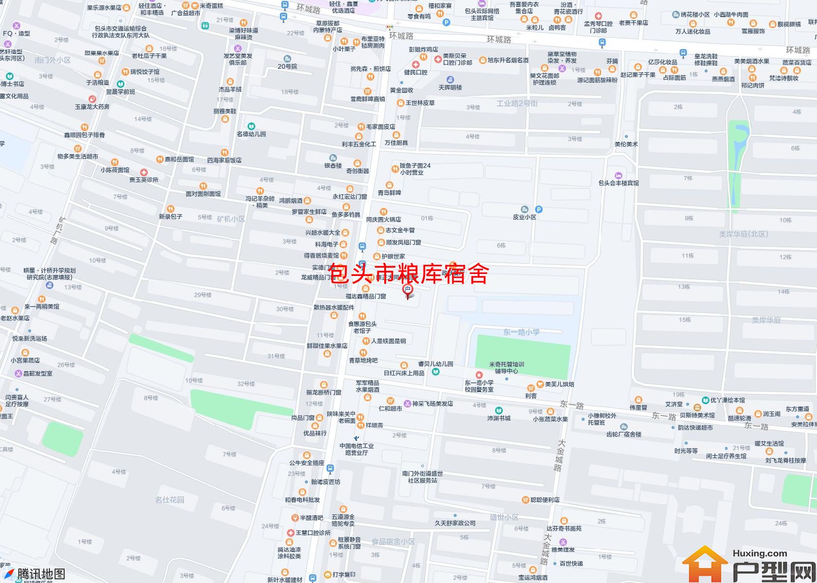 粮库宿舍小区 - 户型网