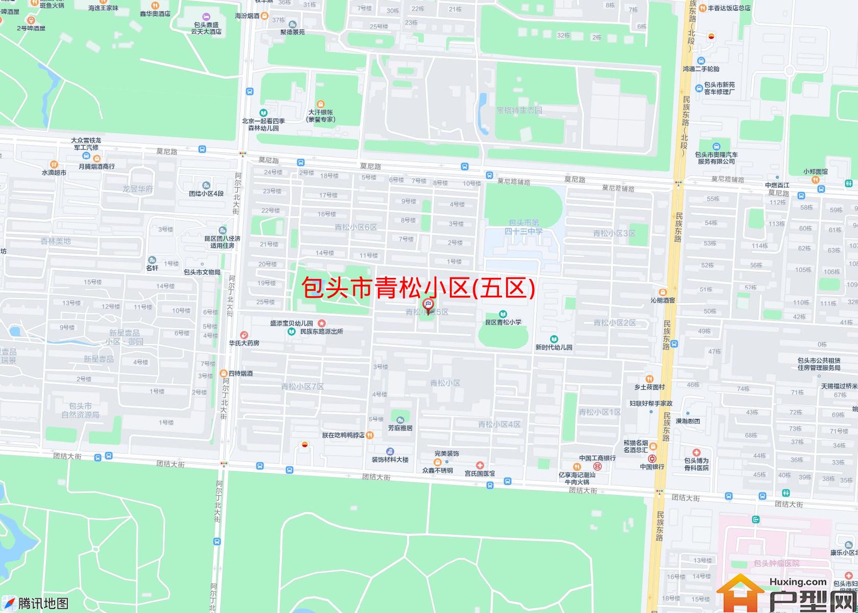 青松小区(五区)小区 - 户型网