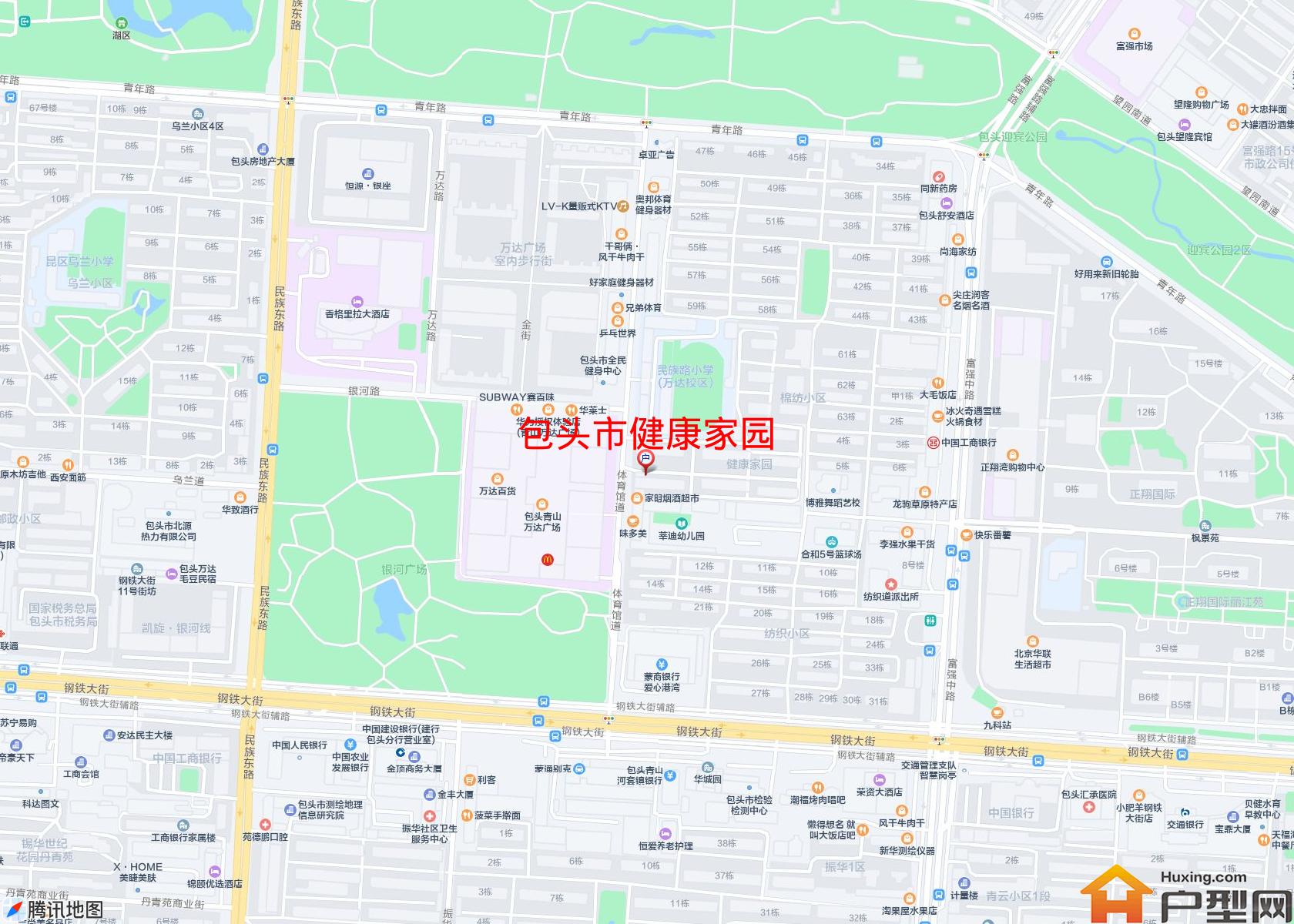健康家园小区 - 户型网