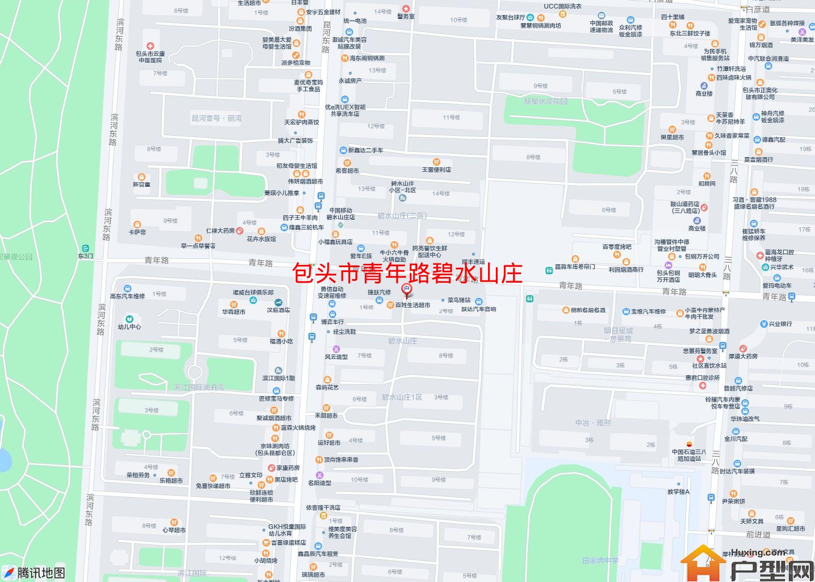 青年路碧水山庄小区 - 户型网
