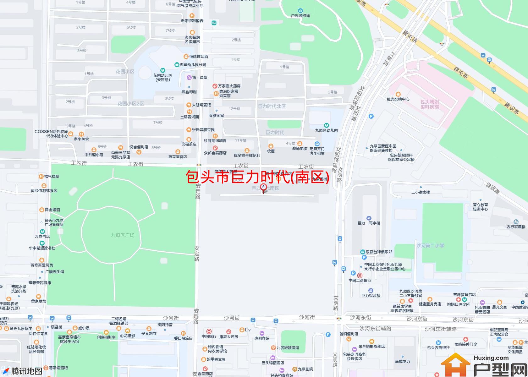 巨力时代(南区)小区 - 户型网