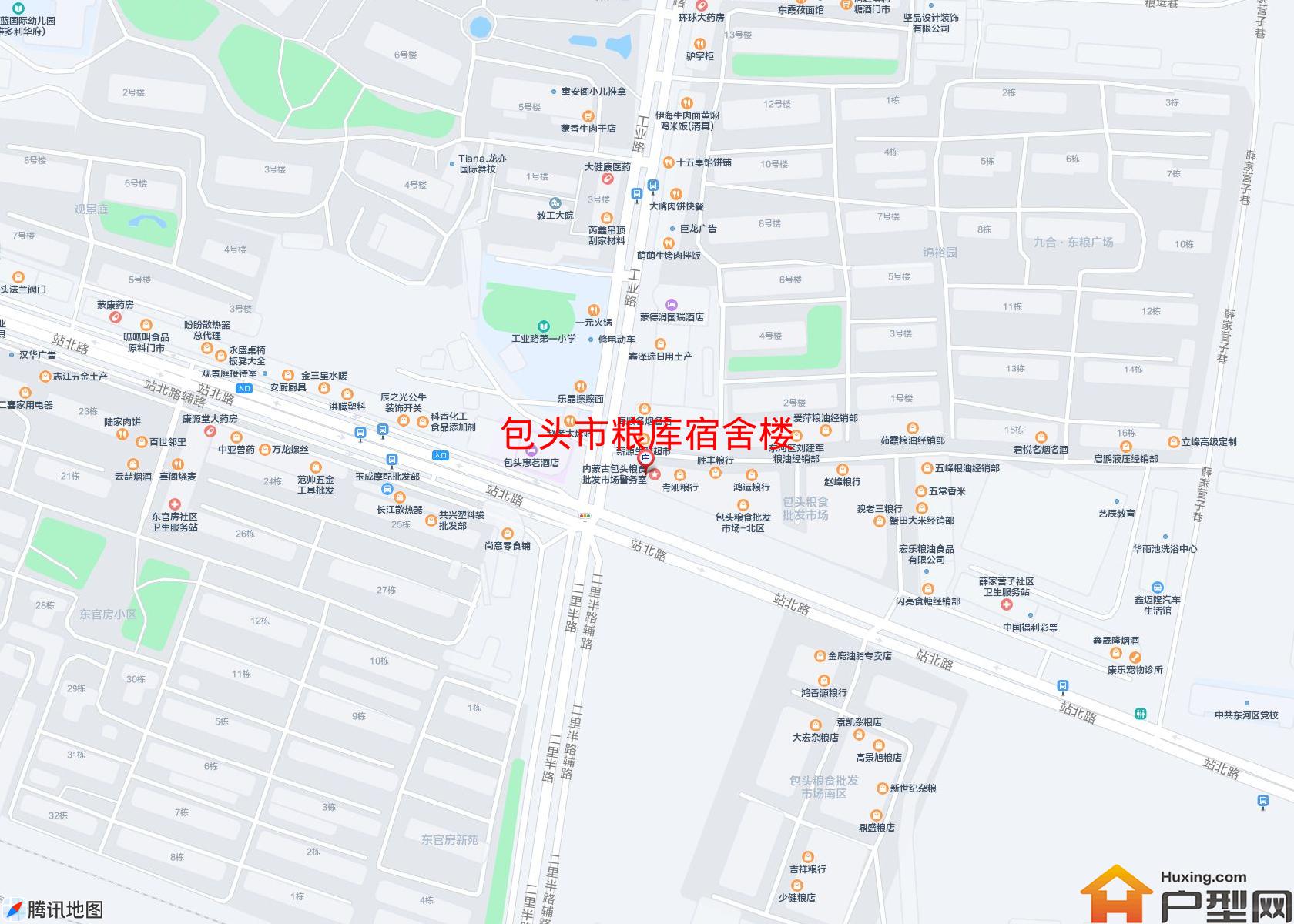 粮库宿舍楼小区 - 户型网