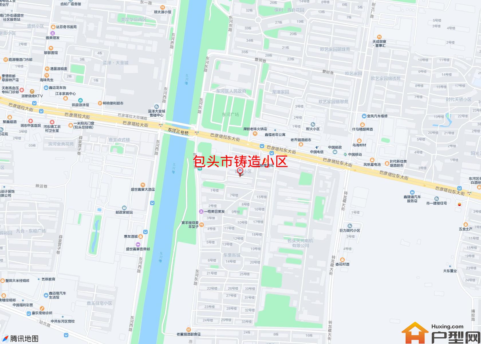铸造小区小区 - 户型网