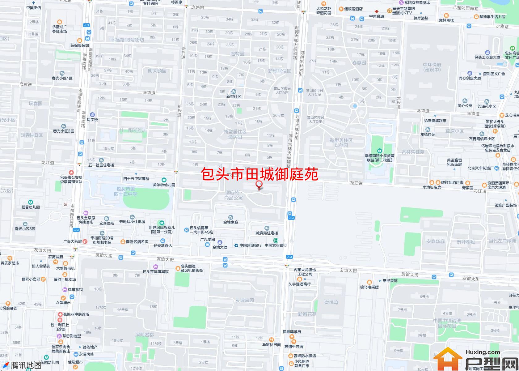 田城御庭苑小区 - 户型网