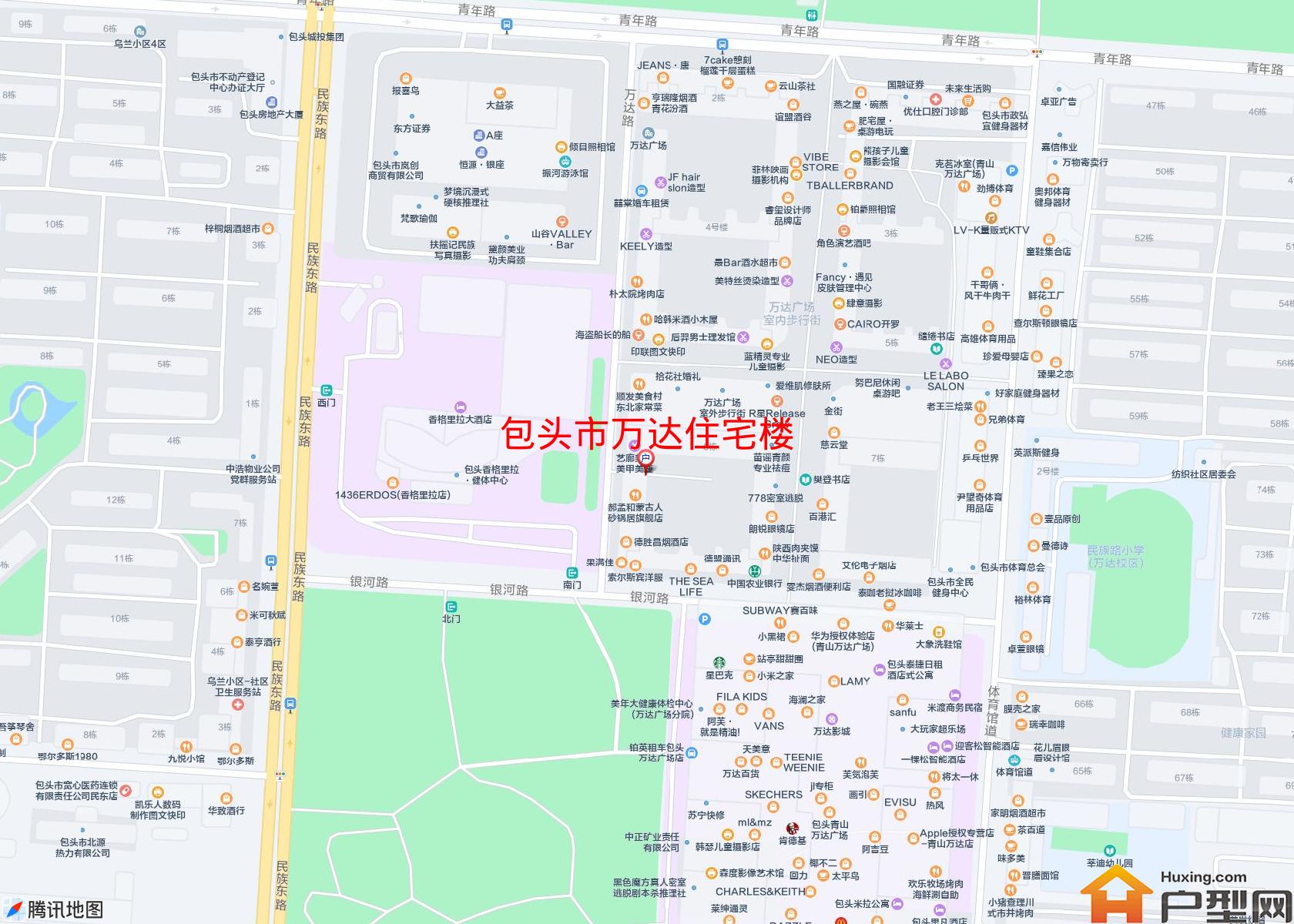 万达住宅楼小区 - 户型网