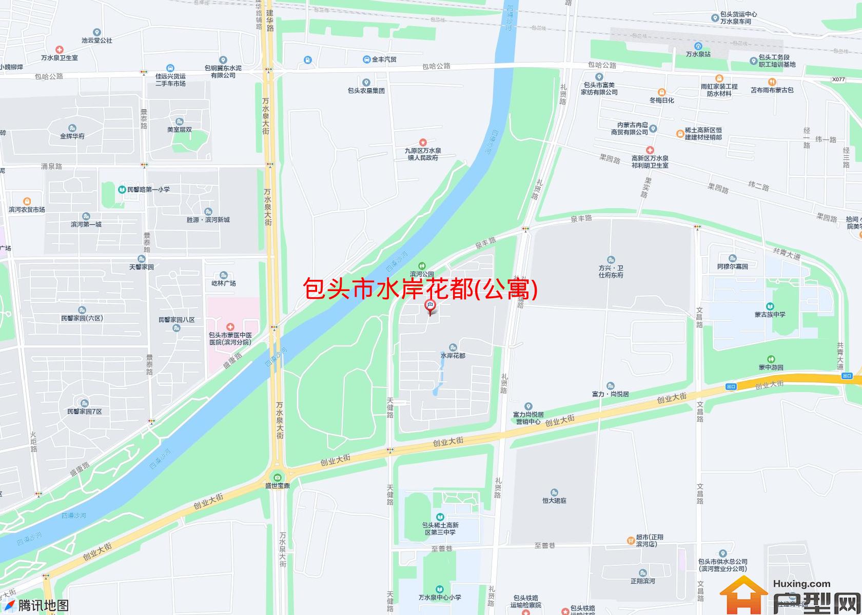 水岸花都(公寓)小区 - 户型网