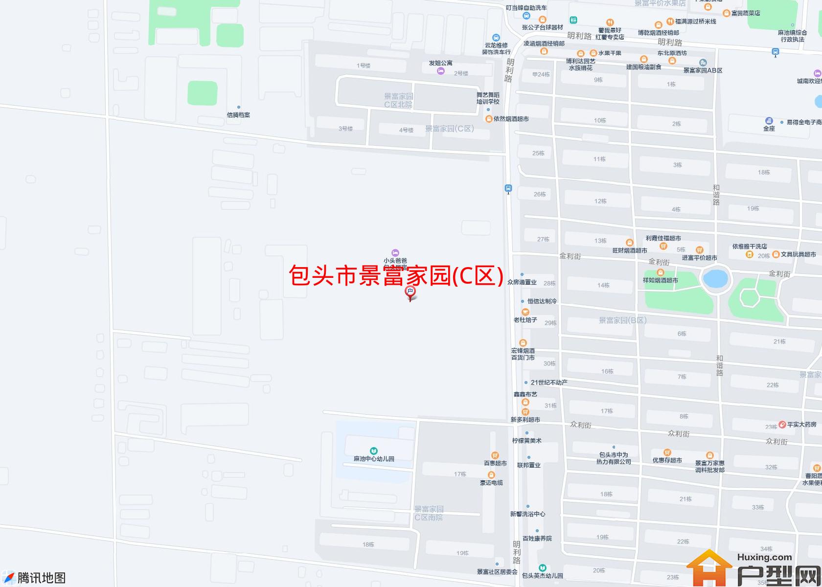 景富家园(C区)小区 - 户型网