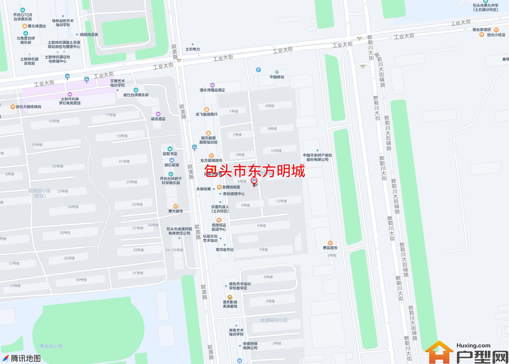 东方明城小区 - 户型网