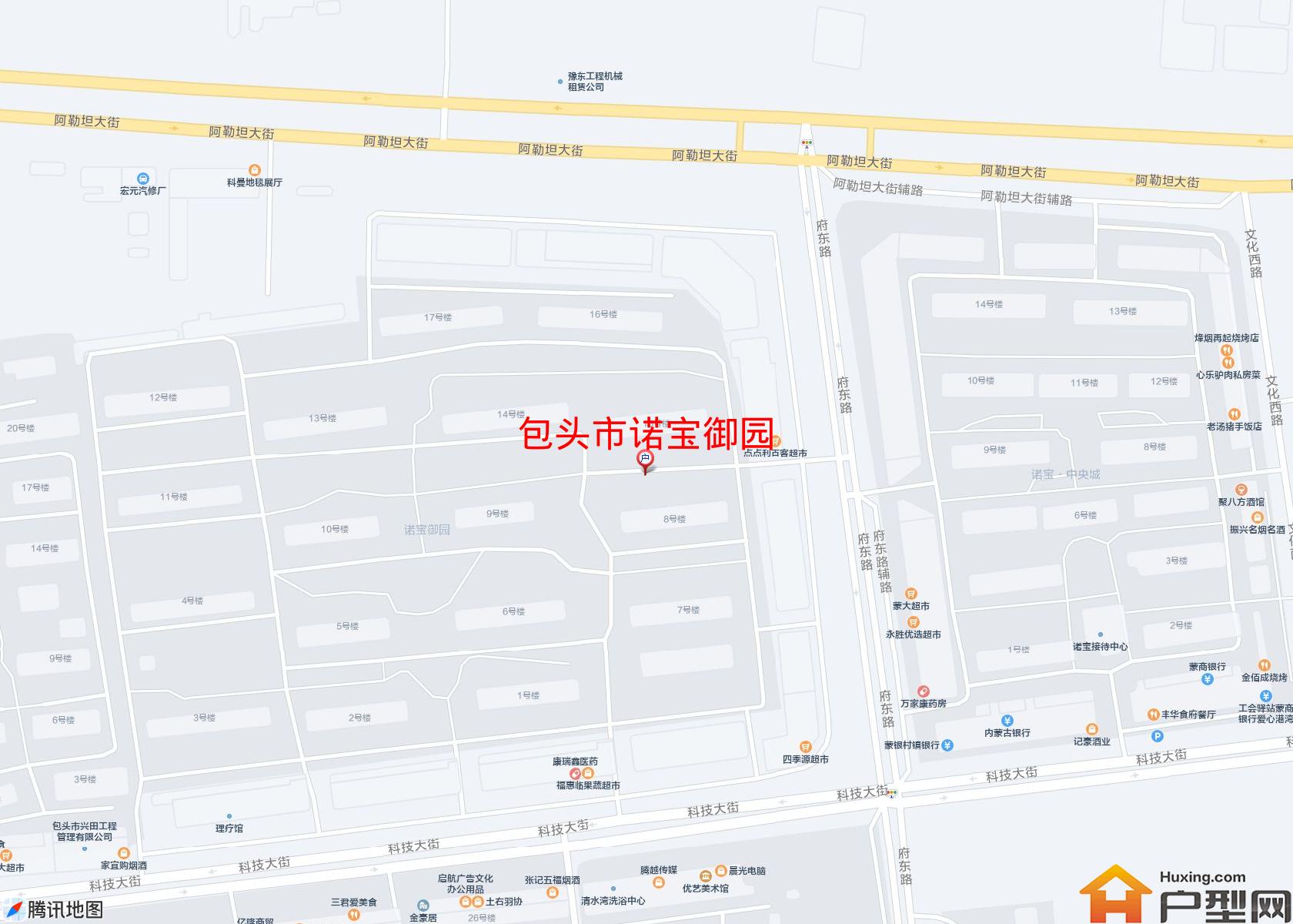 诺宝御园小区 - 户型网