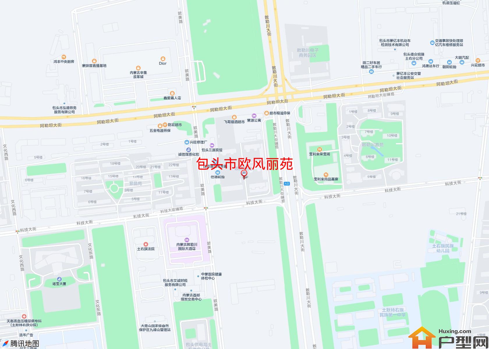 欧风丽苑小区 - 户型网