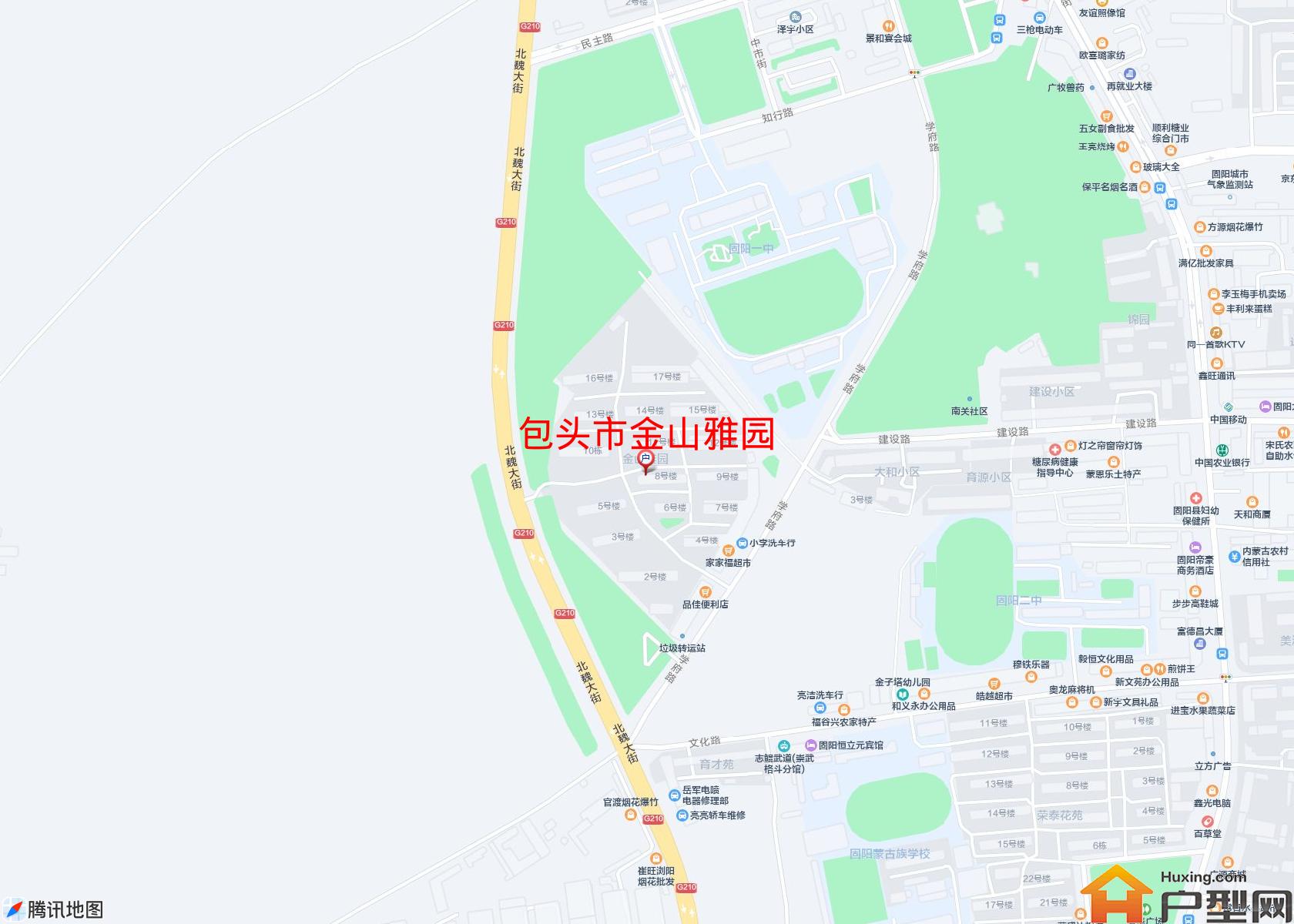 金山雅园小区 - 户型网