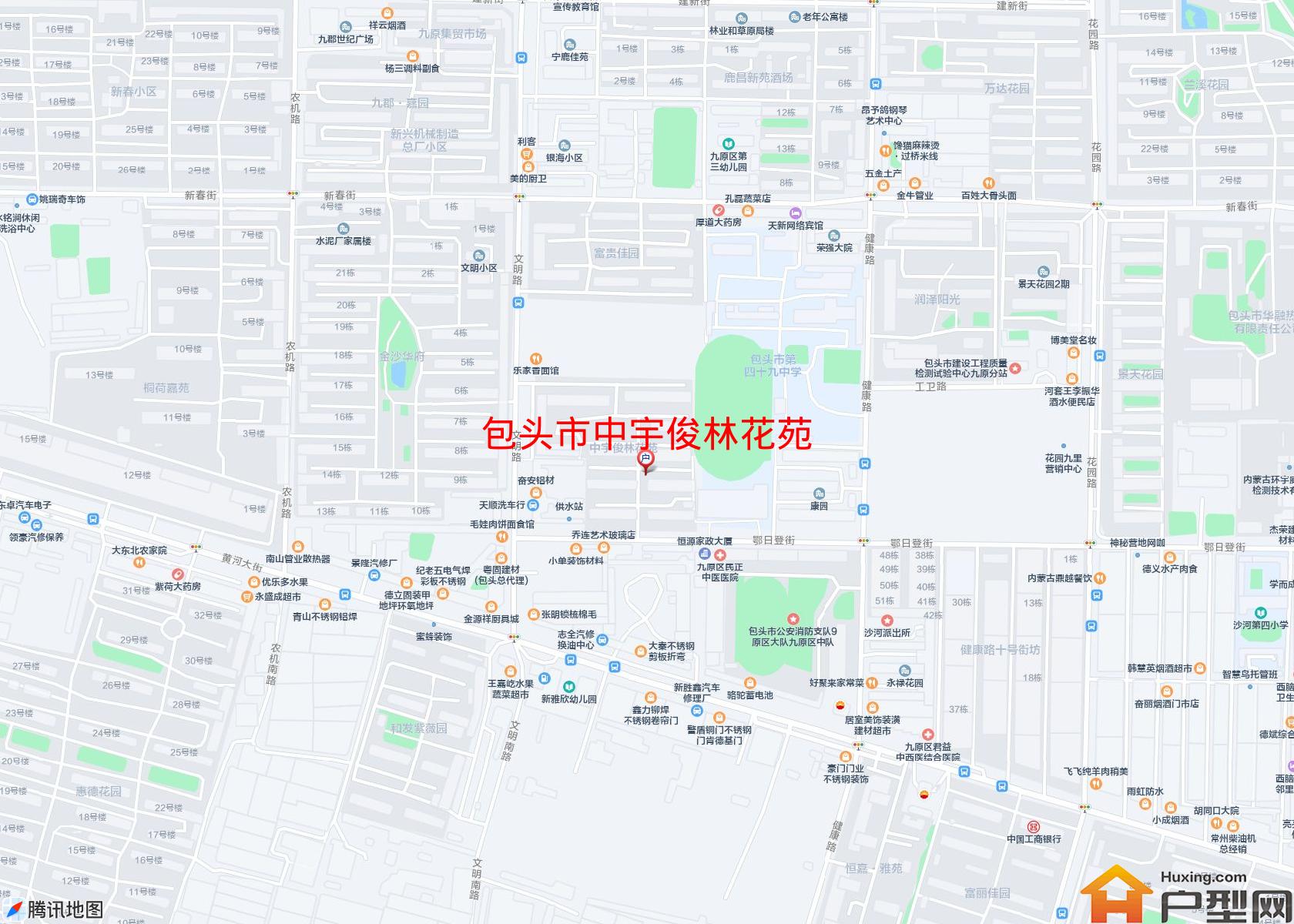 中宇俊林花苑小区 - 户型网