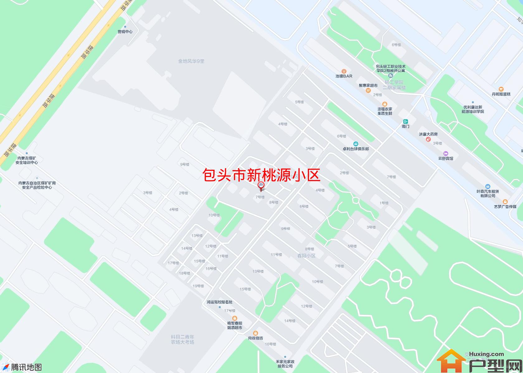 新桃源小区小区 - 户型网
