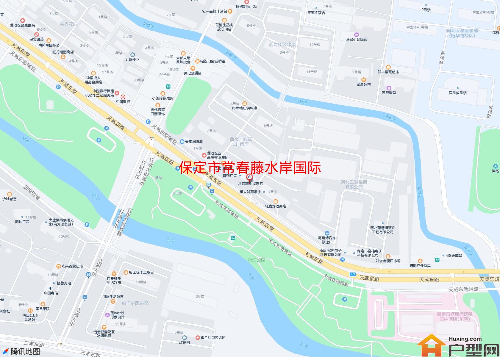 常春藤水岸国际小区 - 户型网