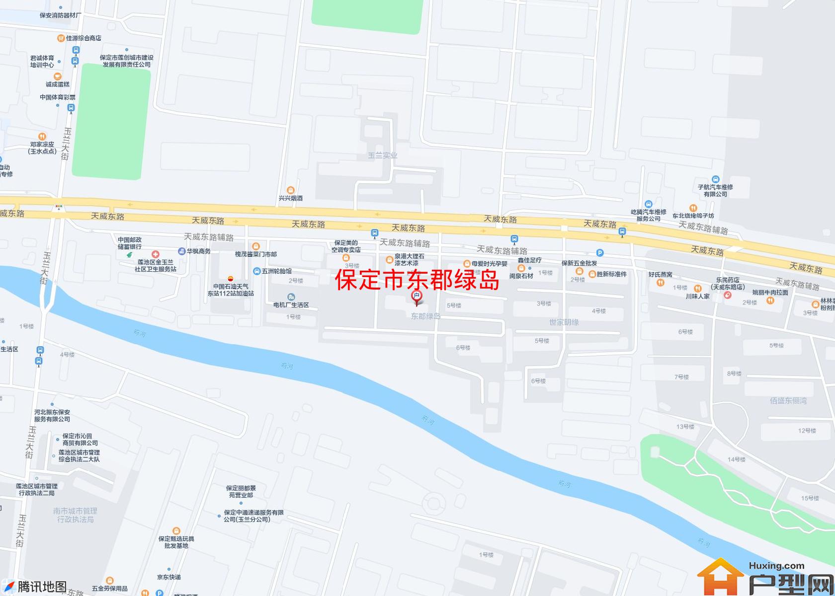 东郡绿岛小区 - 户型网