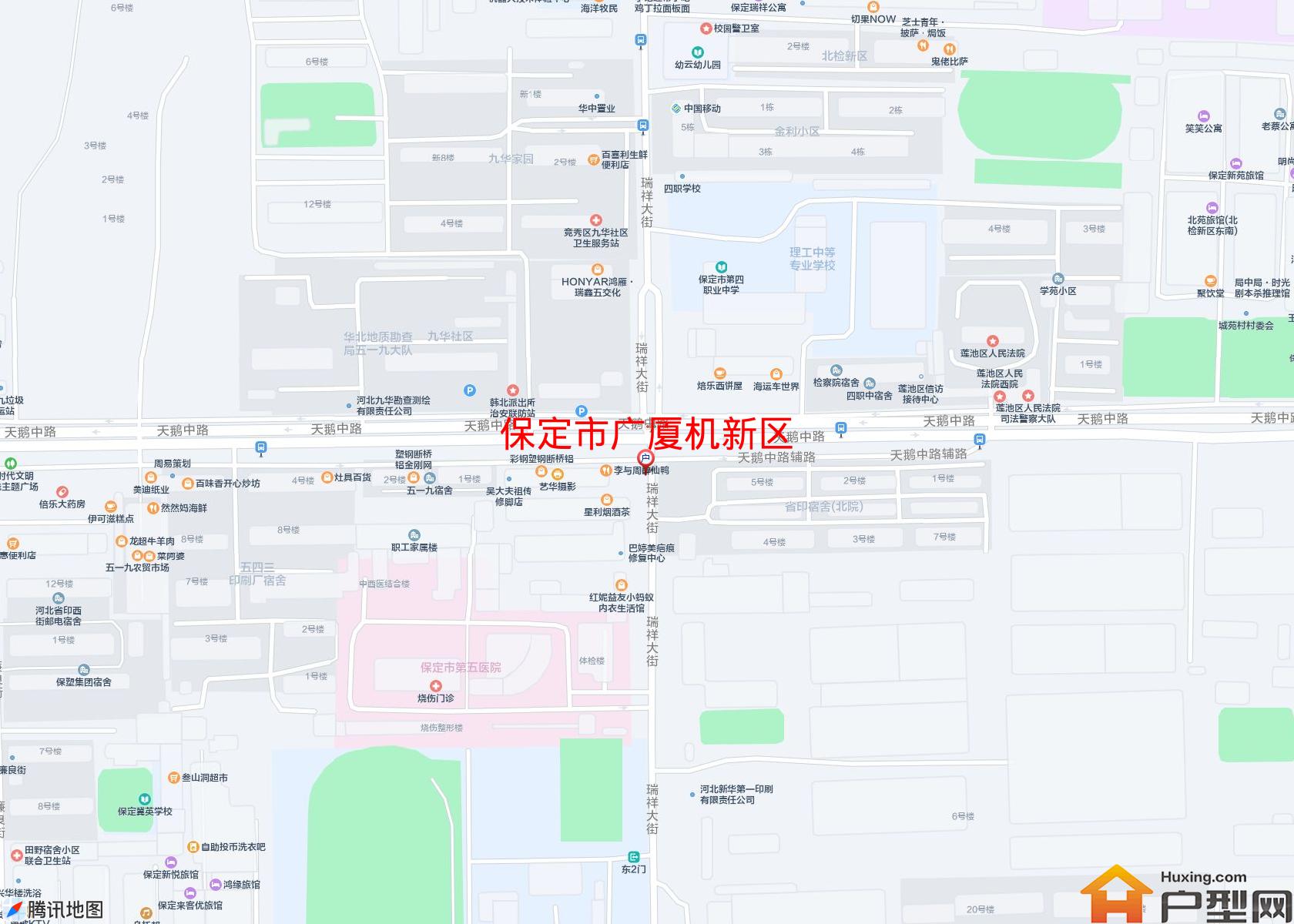 广厦机新区小区 - 户型网