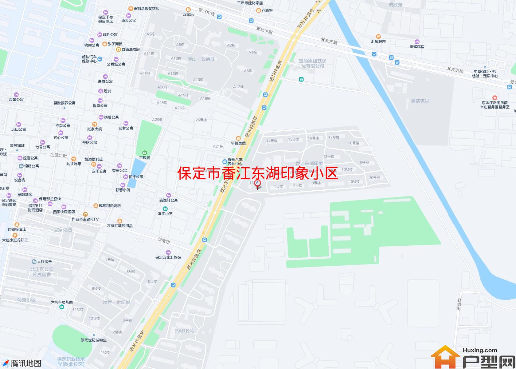 香江东湖印象小区小区 - 户型网