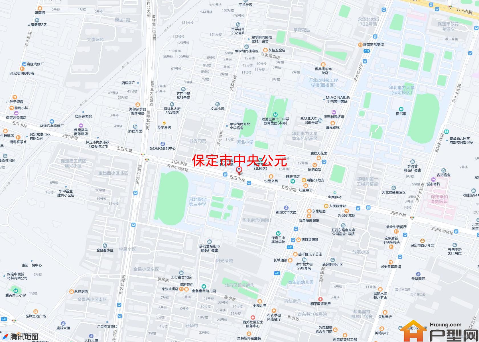 中央公元小区 - 户型网
