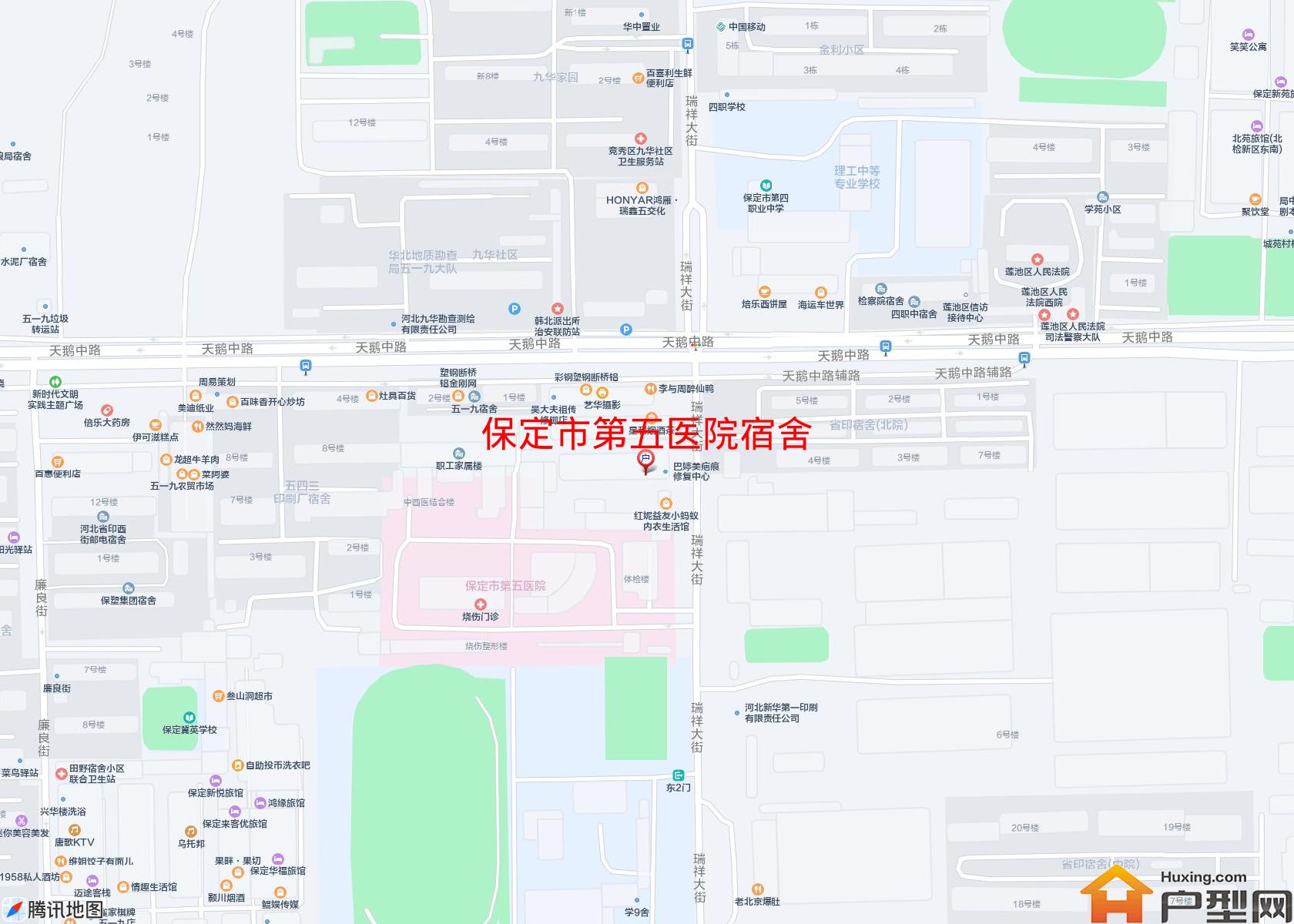 第五医院宿舍小区 - 户型网