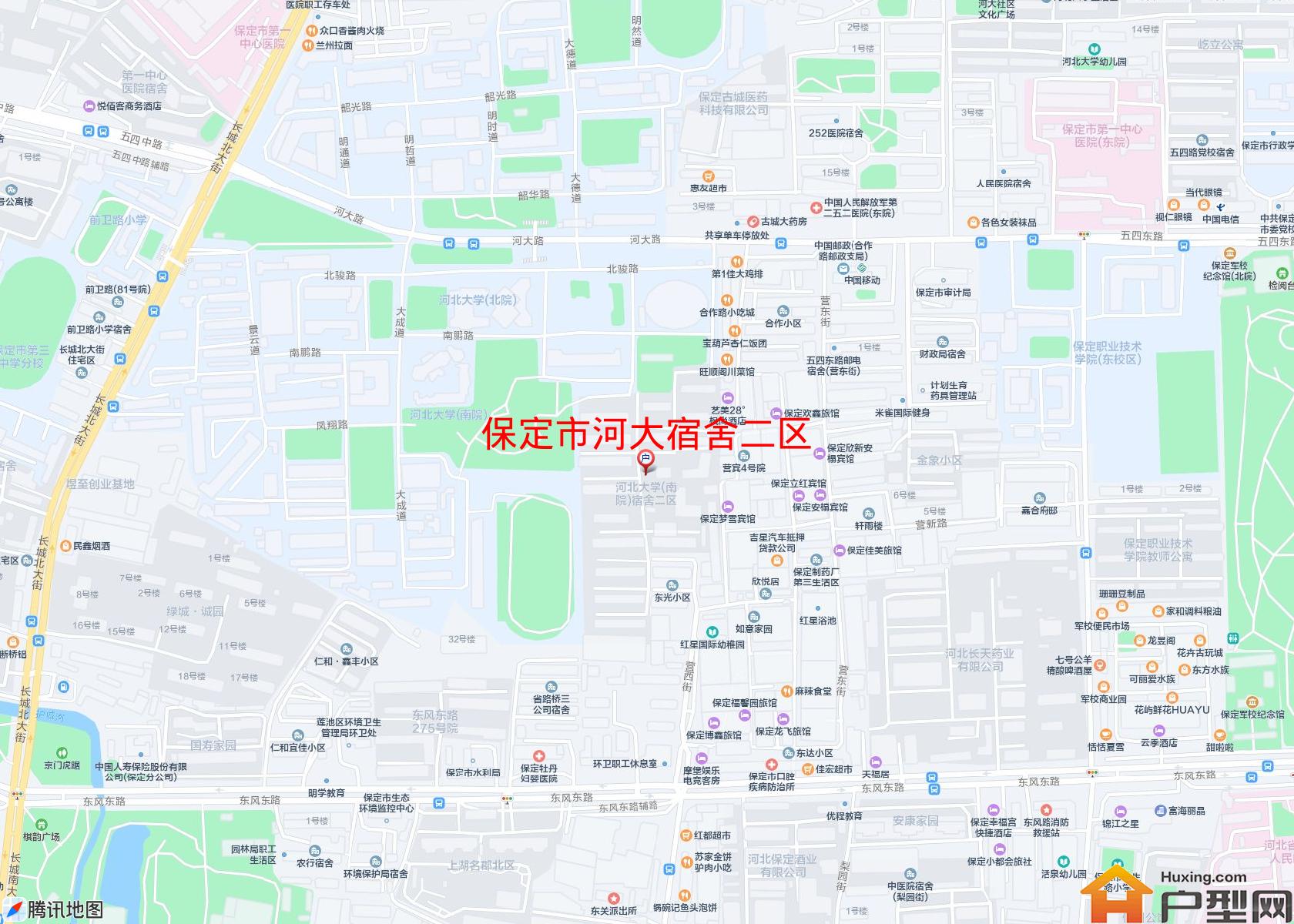 河大宿舍二区小区 - 户型网